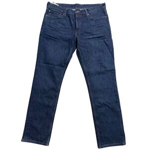 Levis 511 Slim Fit Jeans Mens 36x32 Dark Wash Indigo Denim Pants 04511-1907